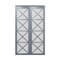 Renin Renin 48 in. x 80 1/2 in. Crochet Multi-X Design Pivot Door PV3330GGFGE048080 - alternate 1